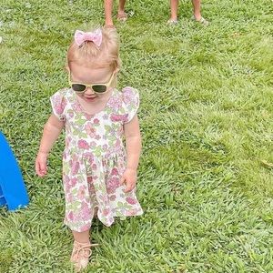 Monica + Andy toddler dress.